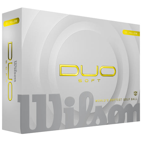 Wilson 2026 DUO Soft Golfbälle, 12 Stück - Golflaedchen.de