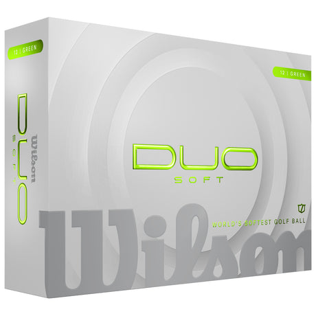 Wilson 2026 DUO Soft Golfbälle, 12 Stück - Golflaedchen.de