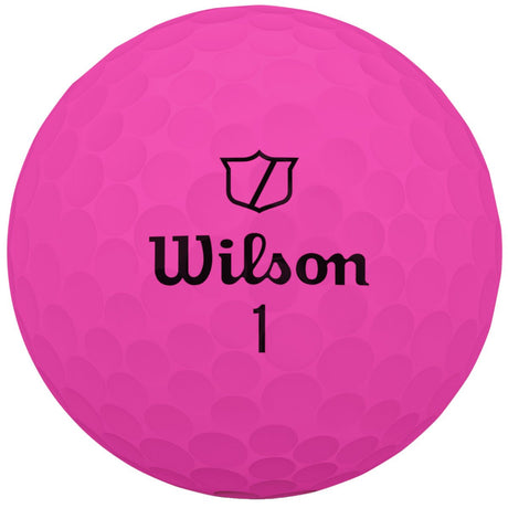 Wilson 2026 DUO Soft Golfbälle, 12 Stück - Golflaedchen.de