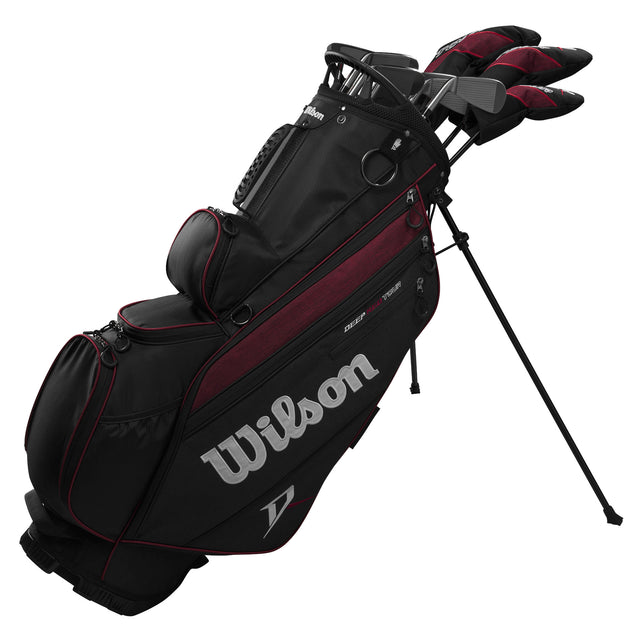 Wilson Deep Red Tour 2026 Herren Golfset / Golf Komplettset, Rechtshand, Stahl - & Graphitschäfte - Golflaedchen.de