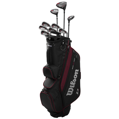 Wilson Deep Red Tour 2026 Herren Golfset / Golf Komplettset, Rechtshand, Stahl - & Graphitschäfte - Golflaedchen.de