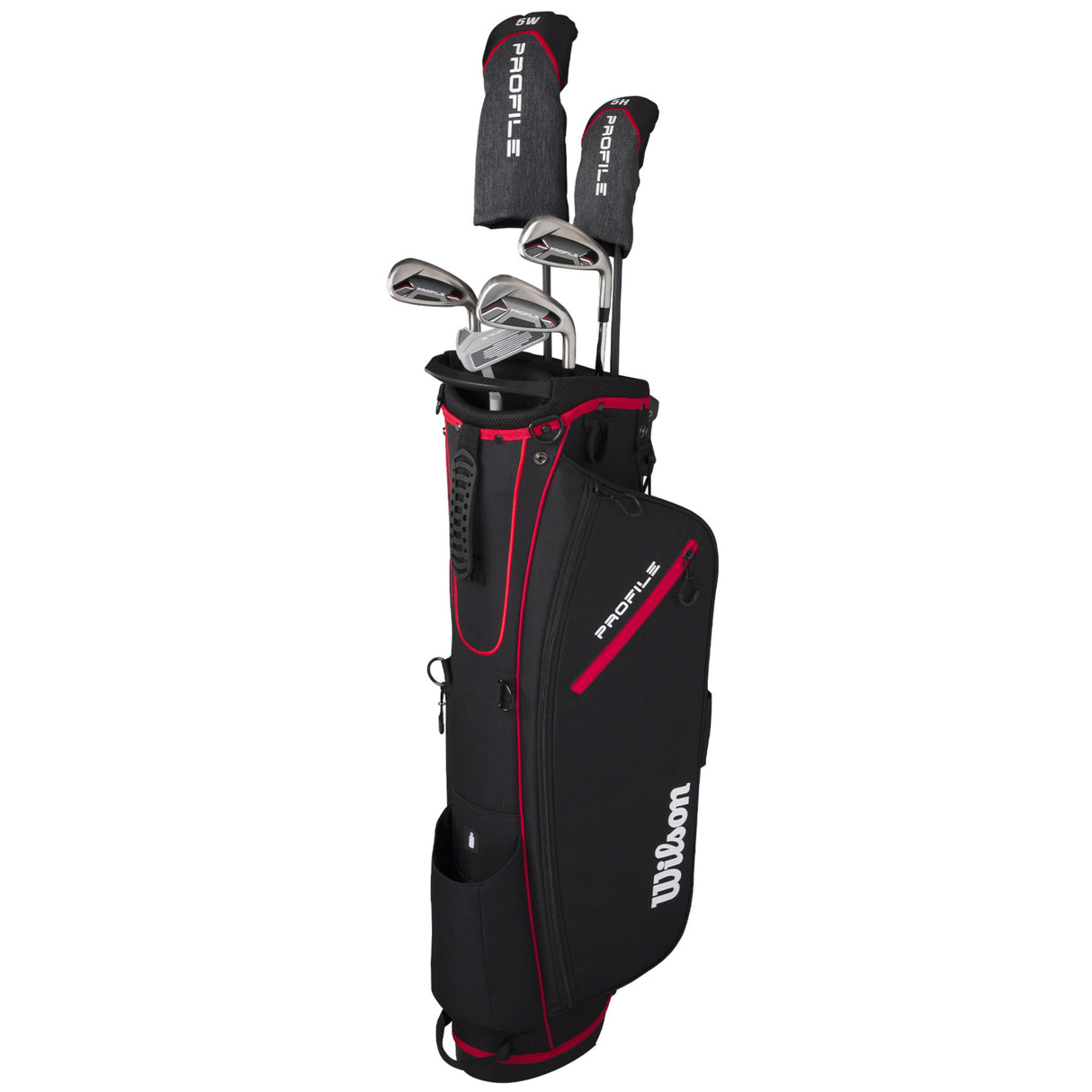 Wilson Profile Halbsatz Herren Komplettset / Golfset, Graphitschaft, Rechtshand - Golflaedchen.de
