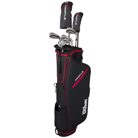 Wilson Profile Halbsatz Herren Komplettset / Golfset, Graphitschaft, Linkshand - Golflaedchen.de