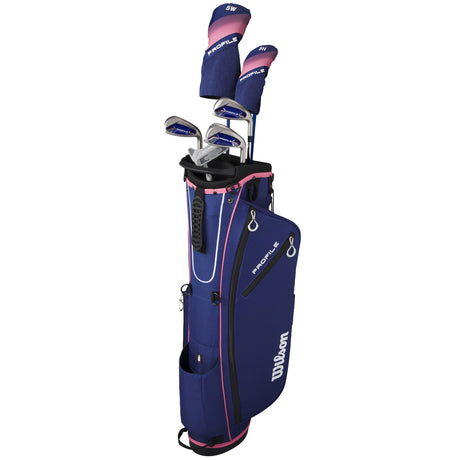 Wilson Profile Halbsatz Damen Komplettset / Golfset, Linkshand - Golflaedchen.de