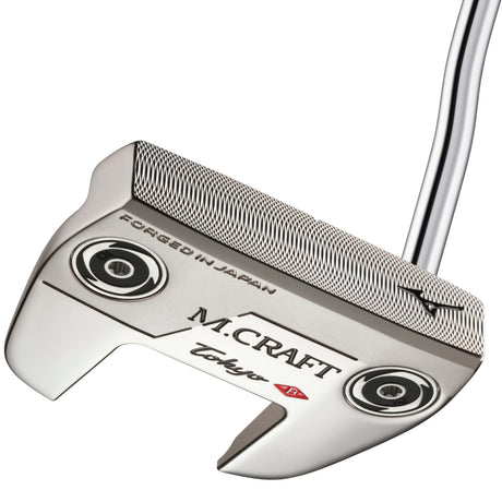 Mizuno M - Craft TOKYO B Putter, Double Bend, Chrome, Rechtshand - Golflaedchen.de