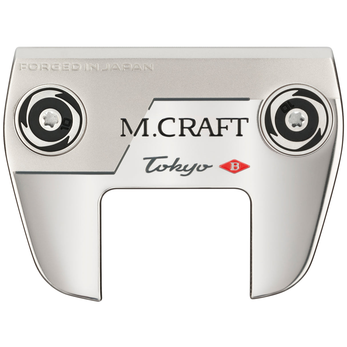 Mizuno M - Craft TOKYO B Putter, Double Bend, Chrome, Rechtshand - Golflaedchen.de