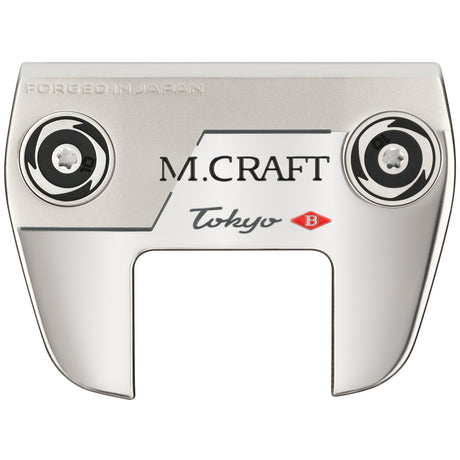 Mizuno M - Craft TOKYO B Putter, Double Bend, Chrome, Rechtshand - Golflaedchen.de