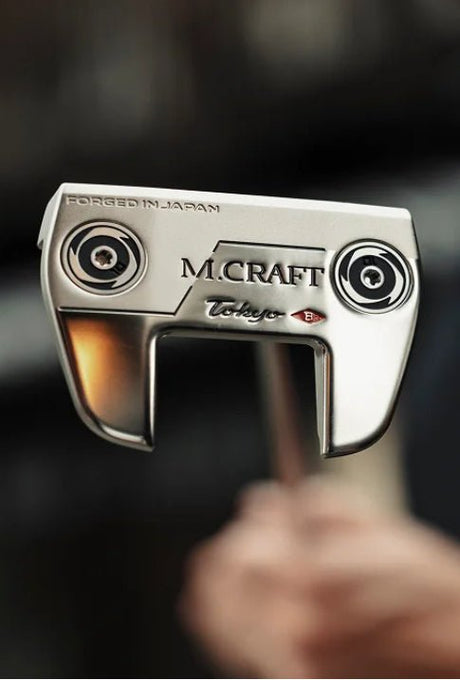 Mizuno M - Craft TOKYO B Putter, Double Bend, Chrome, Rechtshand - Golflaedchen.de