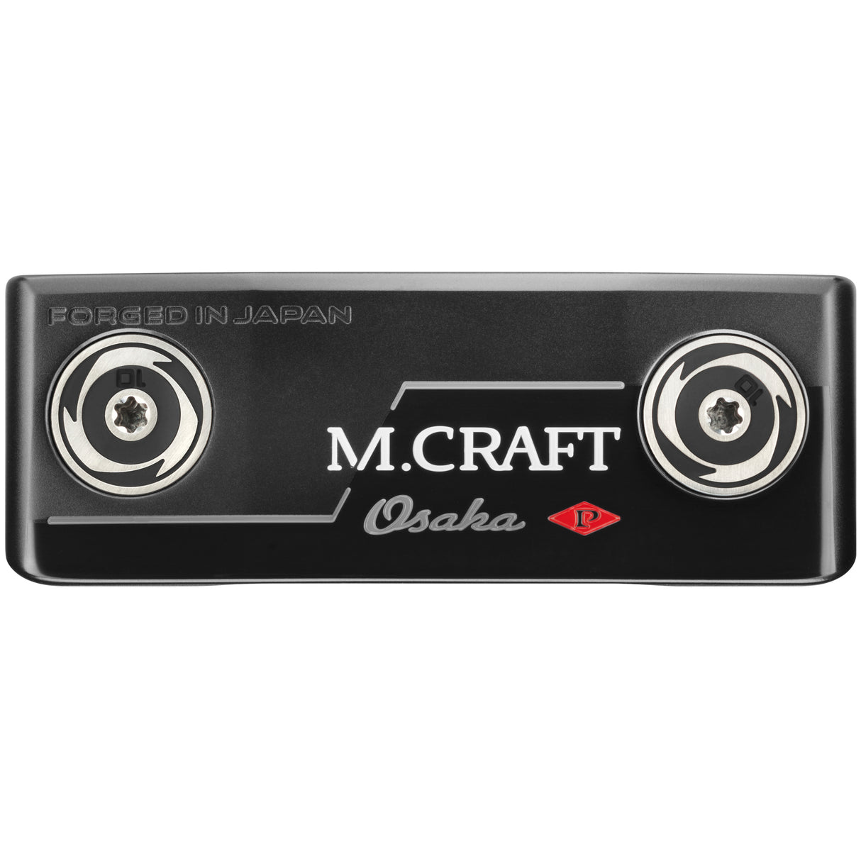 Mizuno M - Craft OSAKA P Putter, Plumber's Neck, Grey, Rechtshand - Golflaedchen.de