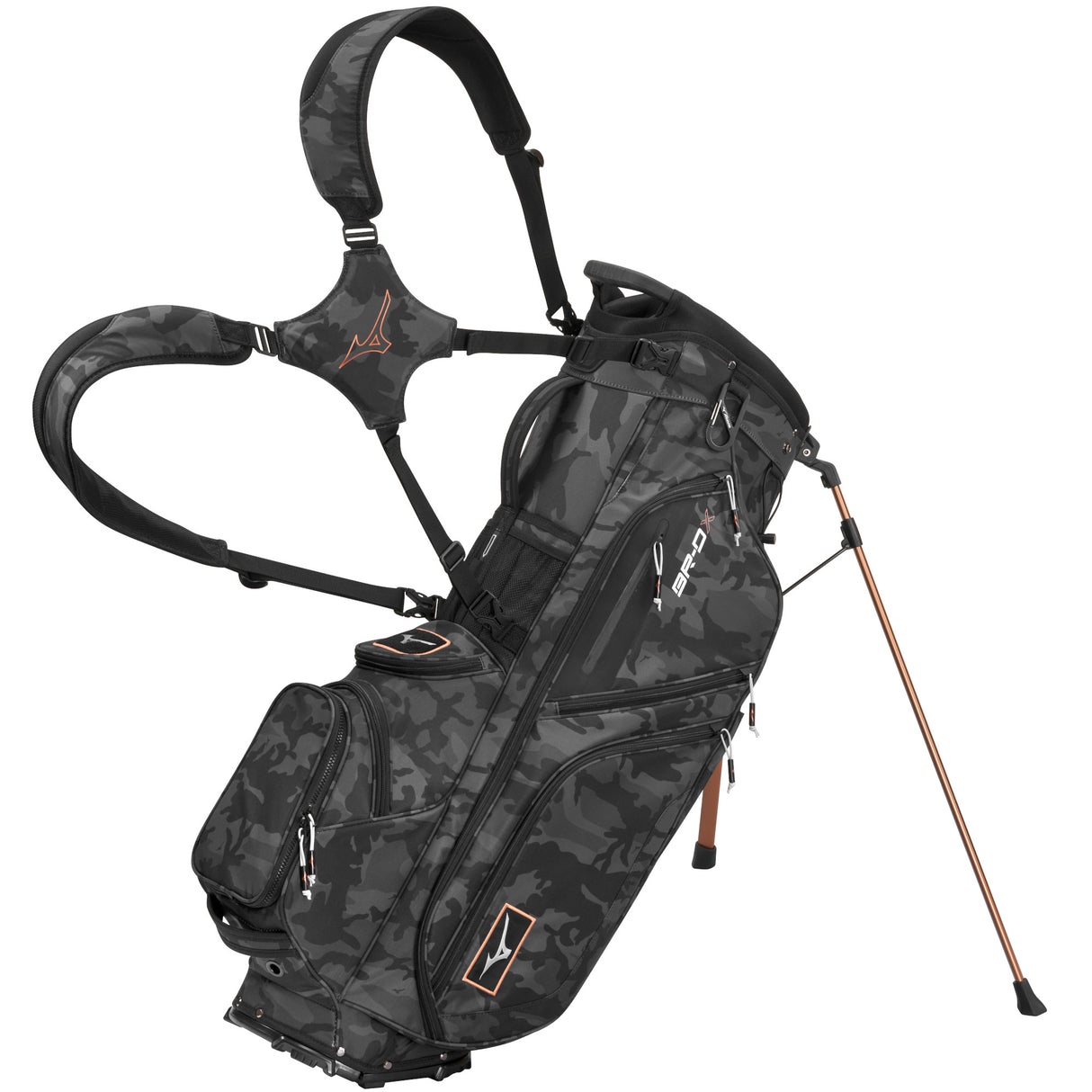 Mizuno 2025 BR - DX Standbag, Camouflage / Schwarz - Golflaedchen.de
