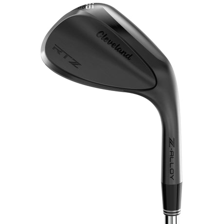 Cleveland RTZ Wedge, Black Satin, Stahlschaft, Herren Rechtshand - Golflaedchen.de