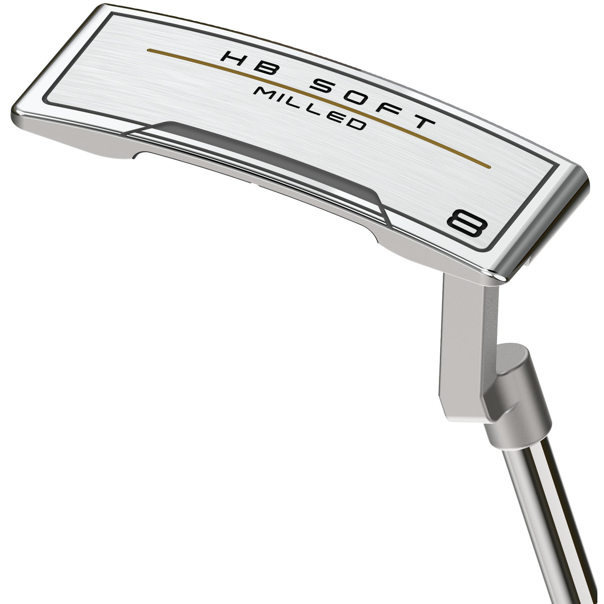 Cleveland HB Soft Milled 8 Putter, Plumber's Neck, Rechtshand - Golflaedchen.de