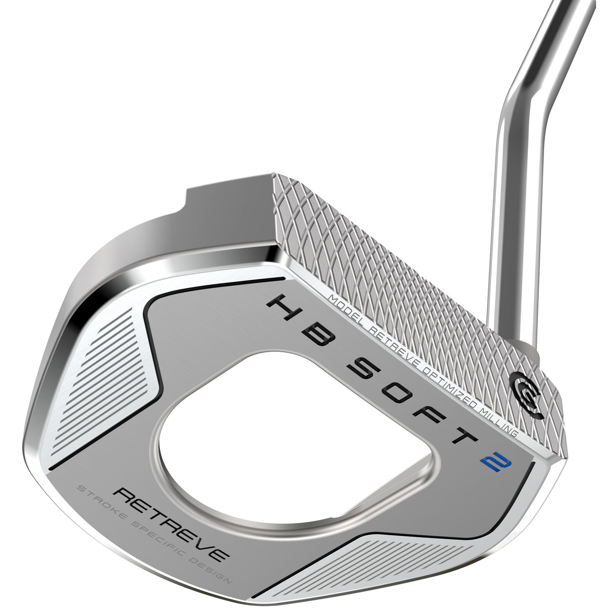 Cleveland HB Soft 2 Damen Putter, Retrieve Single Bend, Rechtshand - Golflaedchen.de