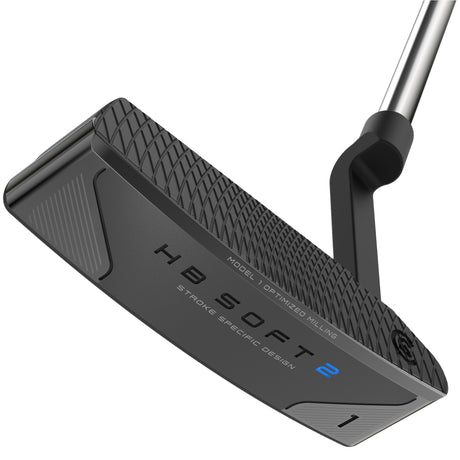 Cleveland HB Soft 2 Black Putter, 1 Plumber's Neck, Rechtshand - Golflaedchen.de