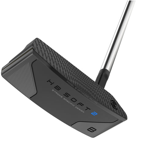 Cleveland HB Soft 2 Black Putter, 8S Slant Neck, Rechtshand - Golflaedchen.de