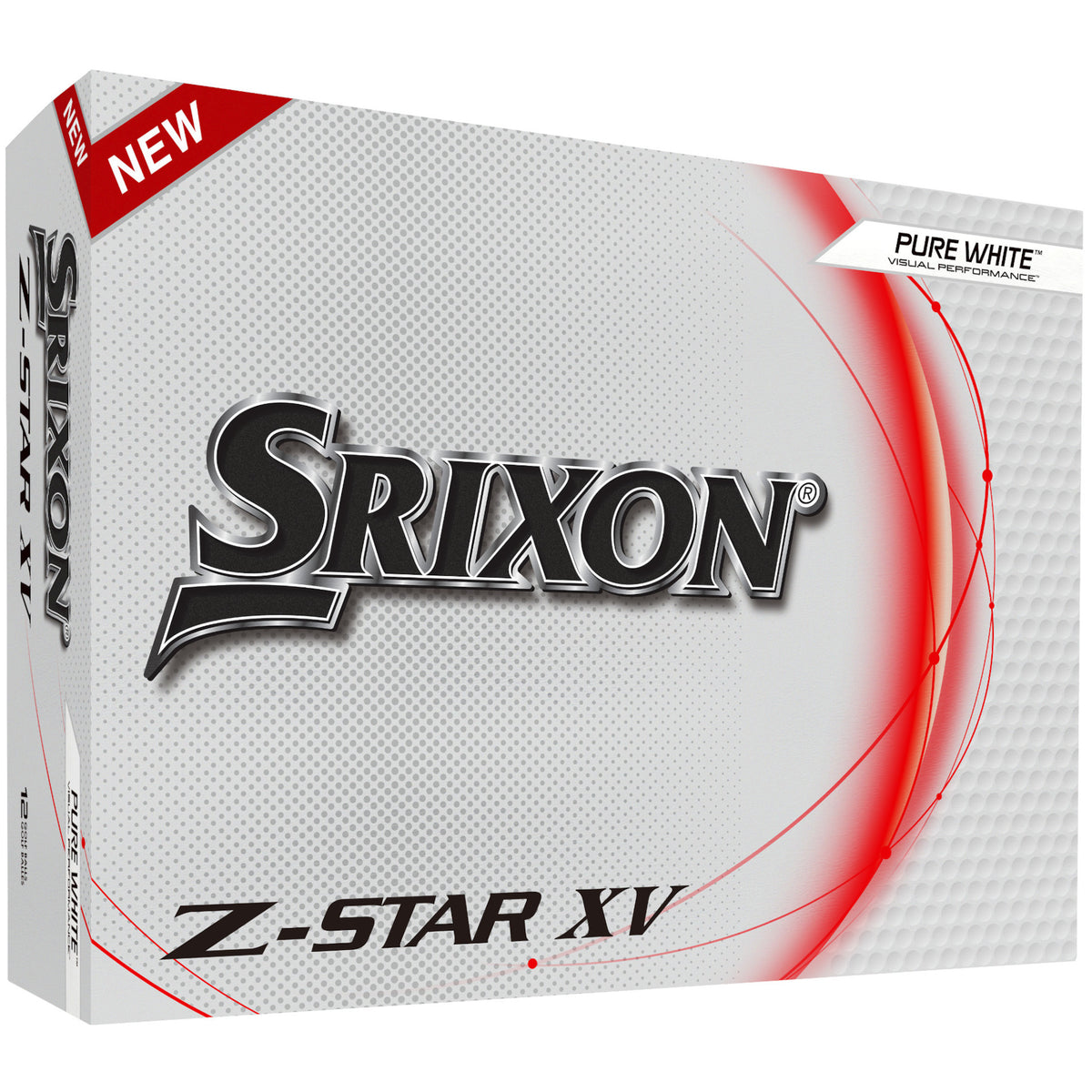 Srixon Z-Star XV Golfbälle, Weiß, 12 Stück - Golflaedchen.de