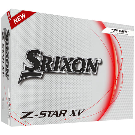 Srixon Z-Star XV Golfbälle, Weiß, 12 Stück - Golflaedchen.de