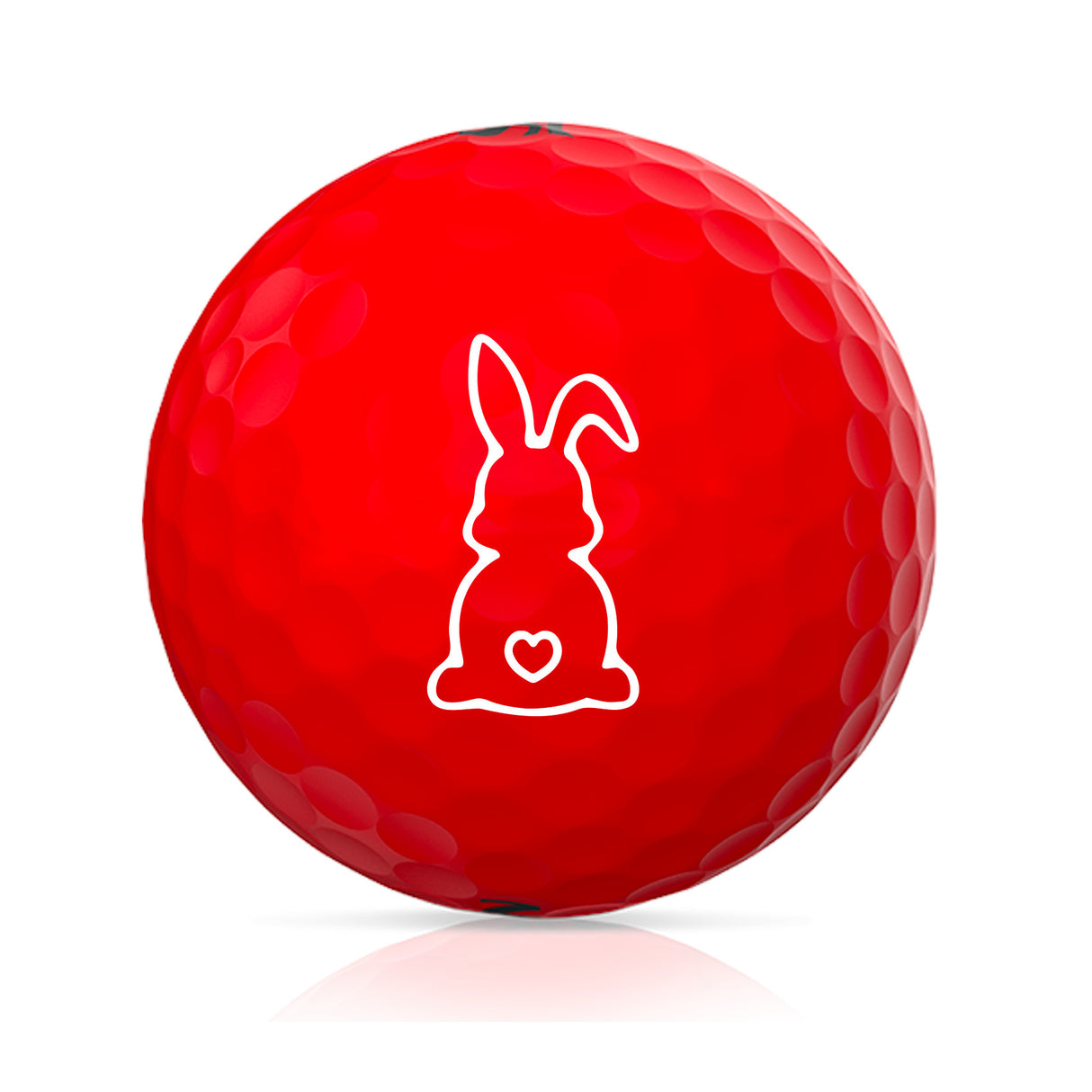 Srixon Soft Feel Brite Easter Bunny Motiv Golfbälle, 12 Stück - Golflaedchen.de