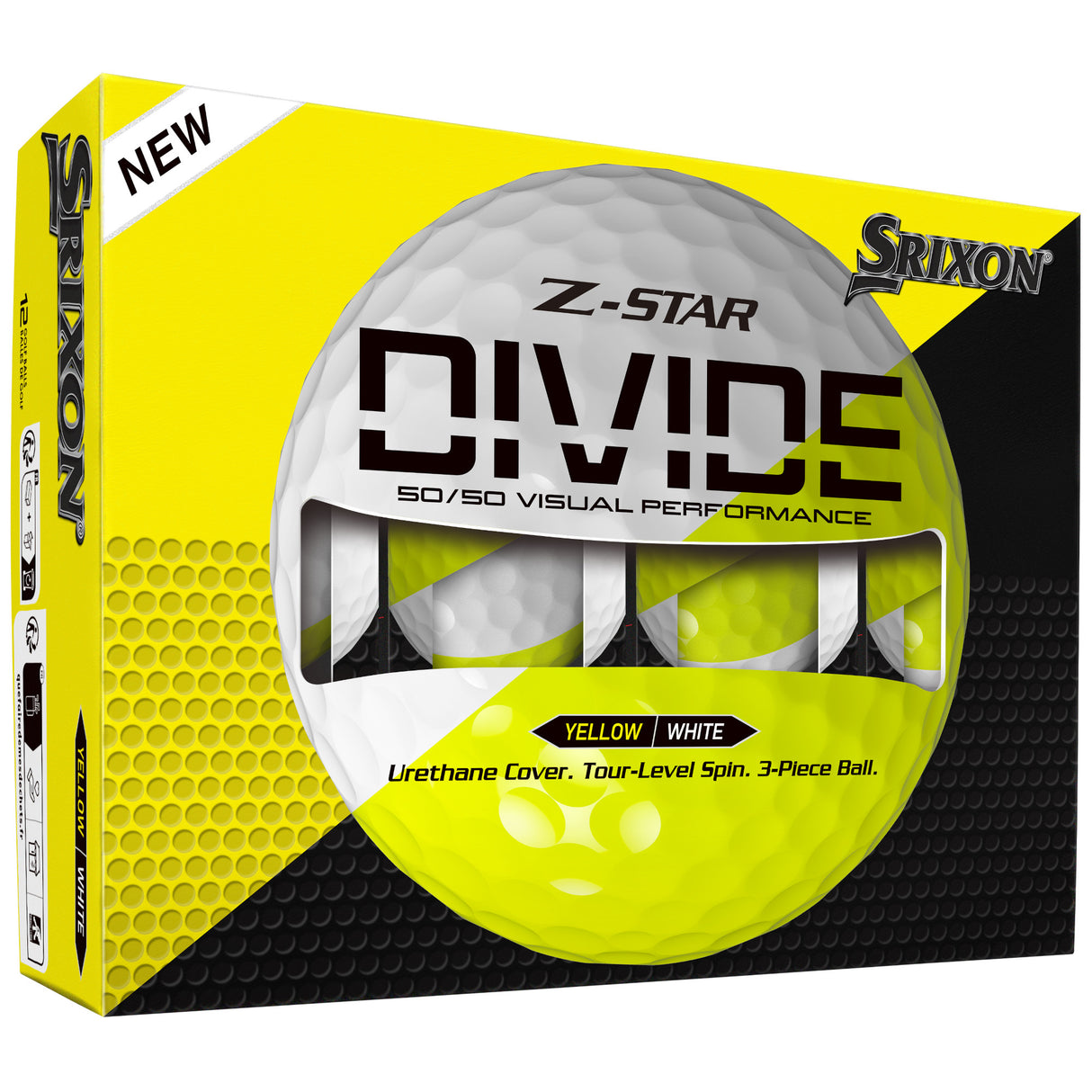 Srixon 2026 Z - Star Divide Golfbälle, 12 Stück - Golflaedchen.de