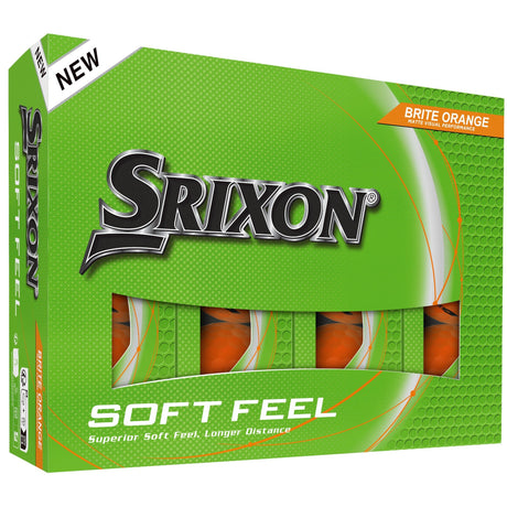 Srixon 2026 Soft Feel Brite Golfbälle, 12 Stück - Golflaedchen.de