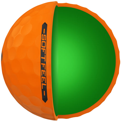 Srixon 2026 Soft Feel Brite Golfbälle, 12 Stück - Golflaedchen.de
