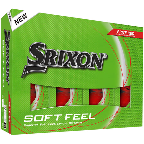 Srixon 2026 Soft Feel Brite Golfbälle, 12 Stück - Golflaedchen.de