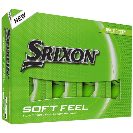Srixon 2026 Soft Feel Brite Golfbälle, 12 Stück - Golflaedchen.de