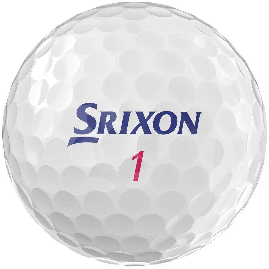 Srixon 2026 Soft Feel Damen Golfbälle, Weiß, Vorteilspack, 60 Stück