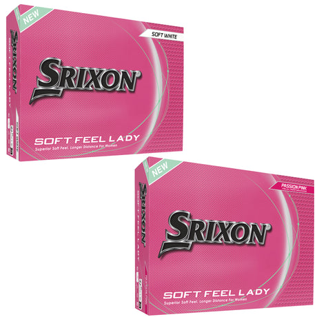Srixon 2026 Soft Feel Damen Golfbälle, 12 Stück - Golflaedchen.de