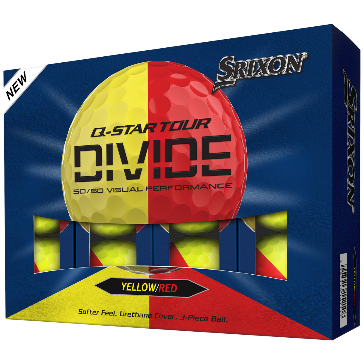 Srixon 2026 Q - Star Tour Divide Golfbälle, 12 Stück - Golflaedchen.de