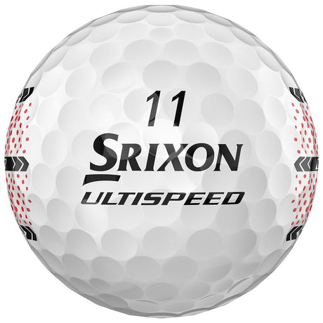 Srixon 2026 Q - Star UltiSpeed Trackline Golfbälle, Weiß, Vorteilspack, 48 Stück - Golflaedchen.de