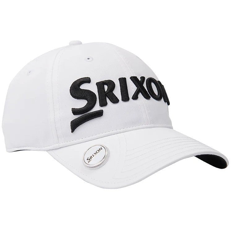 Srixon Ball Marker Cap, Weiß - Golflaedchen.de