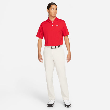 Nike Essential Polo, Rot / Weiß - Golflaedchen.de