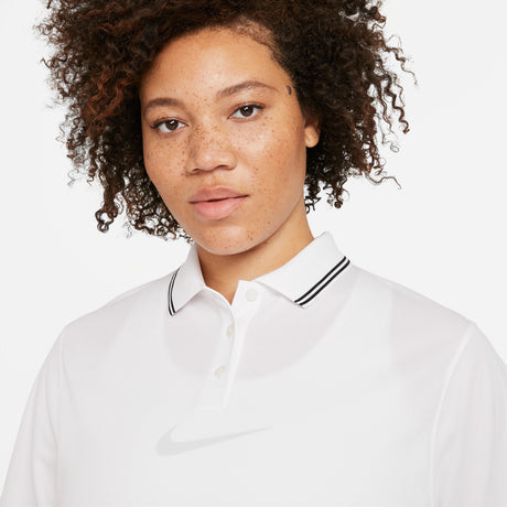 Nike Golf Victory Damen Polo, Weiß - Golflaedchen.de