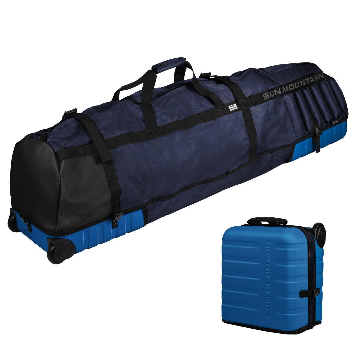 Sun Mountain KUBE Travelcover / Golf Reisetasche, Cobalt / Navy - Golflaedchen.de