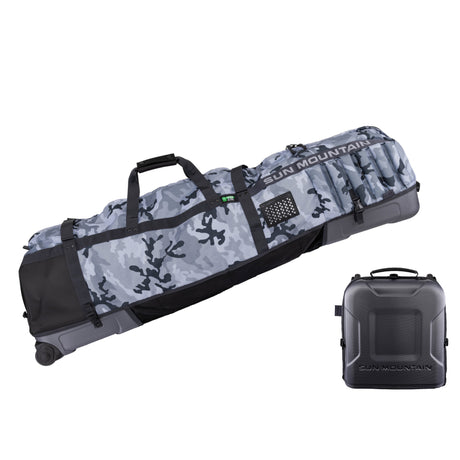 Sun Mountain 2026 KUBE Travelcover / Golf Reisetasche, Raptor / Steel - Golflaedchen.de