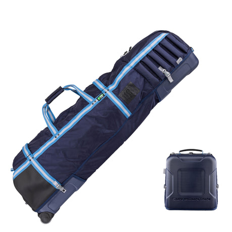 Sun Mountain 2026 KUBE Travelcover / Golf Reisetasche, Navy / Cavalry - Golflaedchen.de