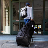 Sun Mountain Club Glider Meridian Travelcover / Golf Reisetasche, Schwarz / Weiß - Golflaedchen.de