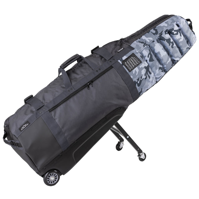 Sun Mountain Club Glider Meridian Travelcover / Golf Reisetasche, Schwarz / Camouflage - Golflaedchen.de