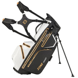 Bennington 2025 Zone 14 Waterproof Standbag, Black / White / Gold - Golflaedchen.de