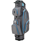 Bennington Quiet Organizer 14 (QO 14) Water Resistant Cartbag, Grau / Blau - Golflaedchen.de