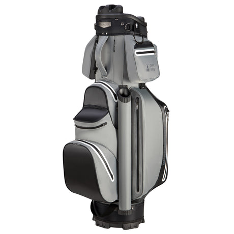 Bennington Select 360° Series Quiet Organizer 9 (QO 9) Waterproof Cartbag, Grau / Schwarz - Golflaedchen.de