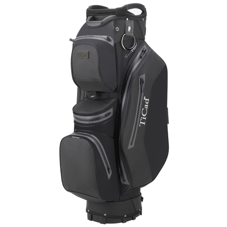 TiCad 2026 FO Premium Waterproof Cartbag, Schwarz - Golflaedchen.de