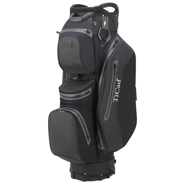 TiCad 2026 FO Premium Waterproof Cartbag, Schwarz - Golflaedchen.de