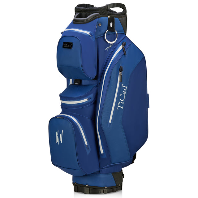 TiCad 2026 FO Premium Waterproof Cartbag, Navy - Golflaedchen.de