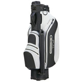TiCad QO 9 Premium Waterproof Cartbag, Schwarz / Weiß - Golflaedchen.de