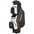 Bennington 2026 DRY Quiet Organizer 14 (QO 14) Waterproof Cartbag, Schwarz / Weiß / Gold - Golflaedchen.de