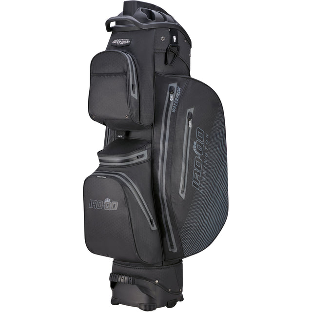 Bennington 2025 DRY IRO Quiet Organizer 14 (QO 14) Waterproof Cartbag, Black - Golflaedchen.de