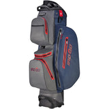 Bennington 2025 DRY IRO Quiet Organizer 14 (QO 14) Waterproof Cartbag, Navy / Charcoal / Red - Golflaedchen.de