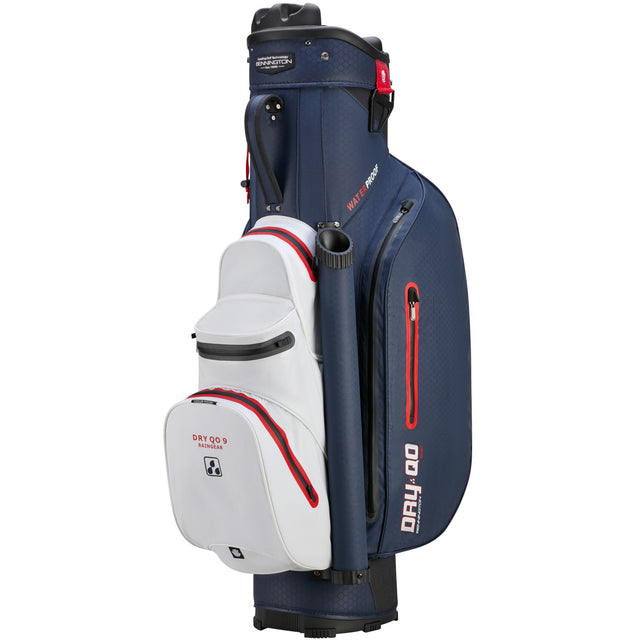 Bennington 2026 DRY Quiet Organizer 9 (QO 9) Waterproof Cartbag, Navy / White / Red - Golflaedchen.de